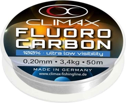 CLIMAX - Fluorocarbon Soft & Strong - 50m,  průměr 0,14 mm / 1,7kg