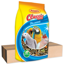 AVICENTRA standard krmivo pro velké papoušky - igelit (1kg)