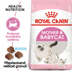 Mother&Babycat granule pro březí nebo kojící kočky Royal Canin 400g 
