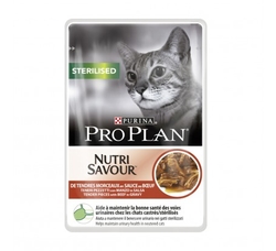 PRO PLAN Cat STERILISED hovězí ve šťávě kapsička 85g