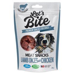 BRIT Let´s Bite Meat Snacks Lamb Dices with Chicken (80g)