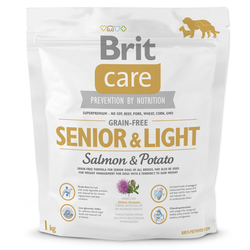 BRIT Care Grain-free Senior & Light Salmon & Potato (1kg)