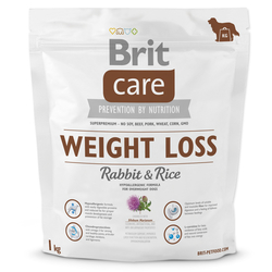 BRIT Care Dog Weight Loss Rabbit & Rice (1kg)