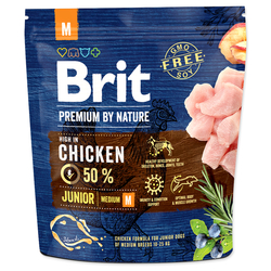 BRIT Premium by Nature Junior M (1kg)
