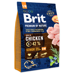 BRIT Premium by Nature Senior S+M (3kg)