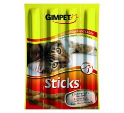 Gimpet Sticks drůbež+játra 4ks