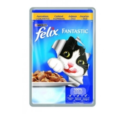 Felix Fantastic kapsička s kuřetem v želé 100g