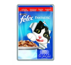 Felix Fantastic kapsička s hovězím v želé 100g