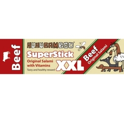 Huhubamboo Superstick - Hovězí salám XXL 30g