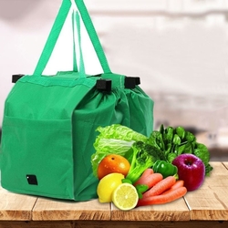 Chytrá nákupní taška - zelená