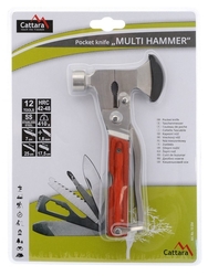 Nůž zavírací Cattara Multi Hammer 18cm s pouzdrem