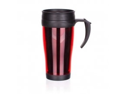 Hrnek termo 400ml SLIM RED