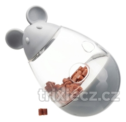 Cat Activity Snack Mouse, myška na pamlsky, plast, 9cm