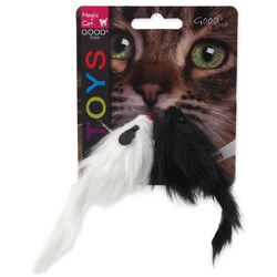 Hračka MAGIC CAT myš plyšová chrastící 11 cm (2ks)