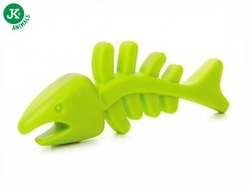 TPR - Zelená rybí kost, odolná (gumová) hračka z termoplastické pryže