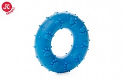 TPR - Modrý kroužek tlapky, odolná (gumová) hračka z termoplastické pryže