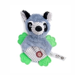 Plyšová koala s TPR packami, plyšová pískací a šustící hračka 22cm JK Animals