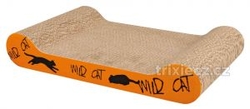 WILD CAT škrábací karton 41x7x24 cm oranžový