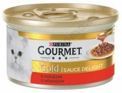 Gourmet Gold Sauce Delight 85g s hovězím v omáčce