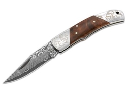 MAGNUM Damascus Duke BÖKER malý,dřevo