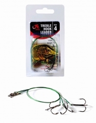 Filfishing Lanko s Trojhákem Treble Hook Leader vel.2