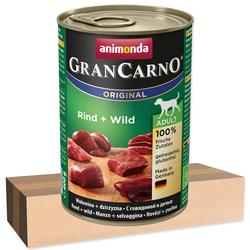 Konzerva ANIMONDA Gran Carno hovězí + zvěřina 400g