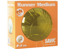 Koule SAVIC Hamster plastová 18 cm 