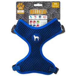 Postroj ACTIVE DOG Mellow tmavě modrý XS