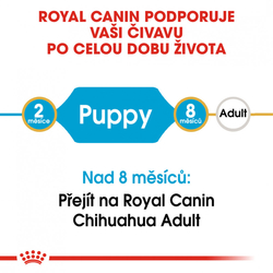 Chihuahua Puppy granule pro štěně čivavy Royal Canin  500gr 