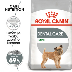 Mini Dental Care granule pro psy snižující tvorbu zubního kamene Royal Canin 1kg 