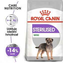Mini Sterilised granule pro kastrované malé psy Royal Canin 1kg 