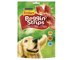 Friskies Beggin Strips s příchutí slaniny 120g