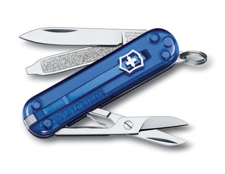 Kapesní nůž Classic SD blue trans - Viktorinox blistr